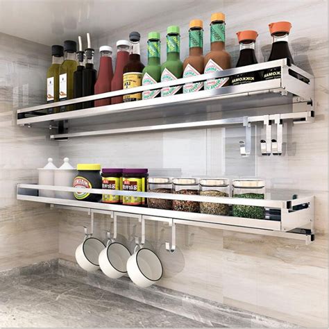 kitchen cabinet racks stainless steel india|ikea stainless steel wall racks.